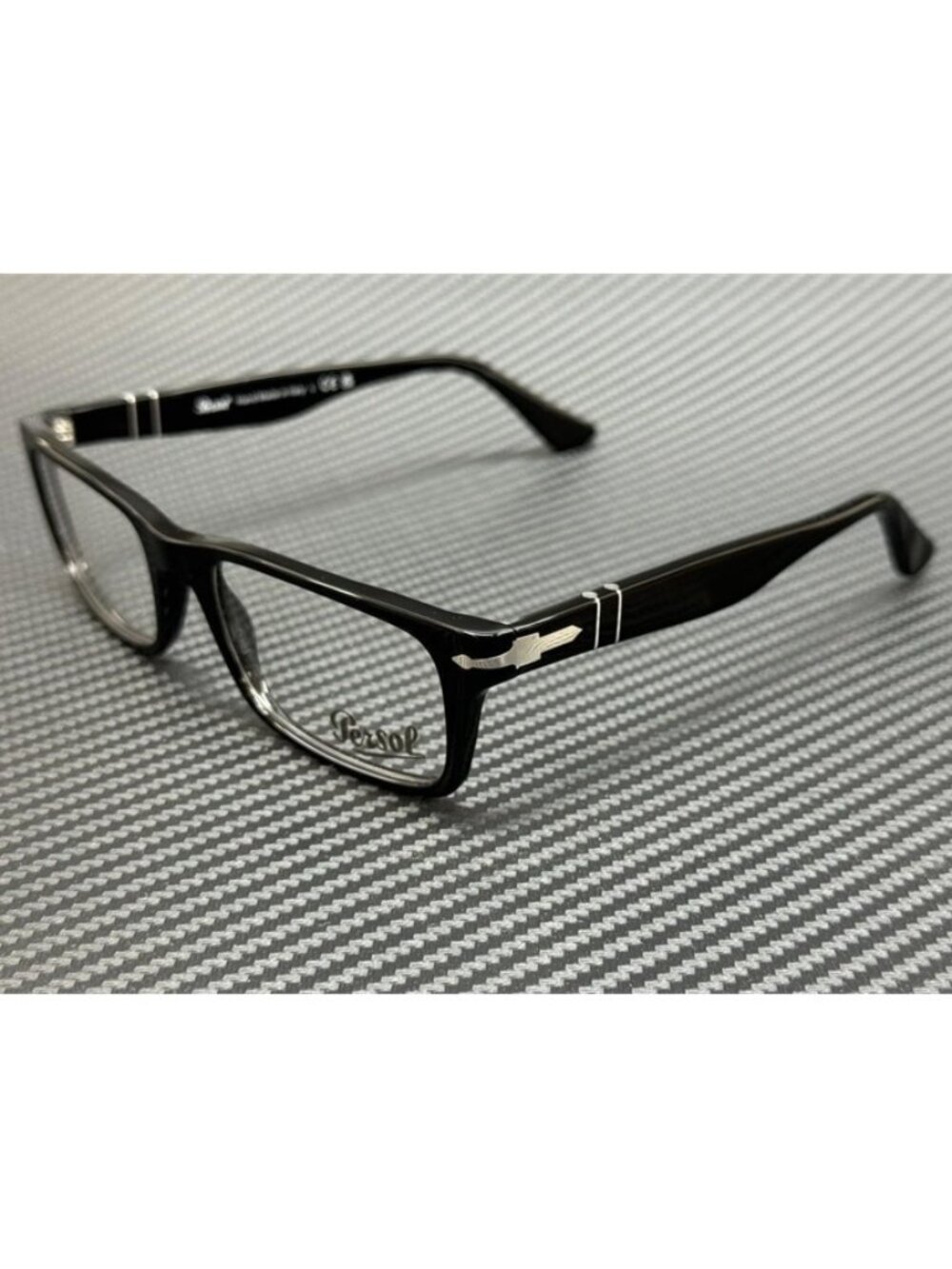 New Persol Men  Black Eyeglasses  55- 18-